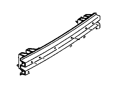 GM 10274676 Bar Assembly, Rear Bumper Imp