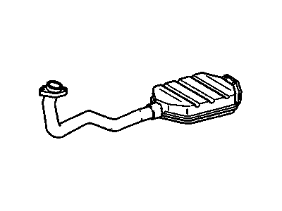 GM 25101500 Catalytic Converter Assembly (W/Exhaust Manifold Pipe)