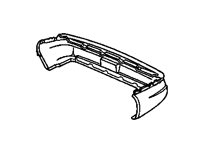 Pontiac Fiero Bumper - 10032433