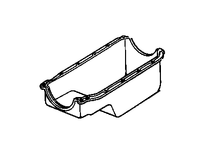 1988 Oldsmobile Firenza Oil Pan - 88890999