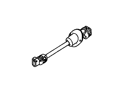 Hummer H3 Steering Shaft - 19256703