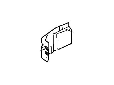 GM 10373256 Shield, Engine Splash