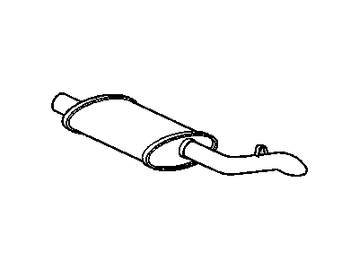 1995 Buick Century Exhaust Pipe - 12520322