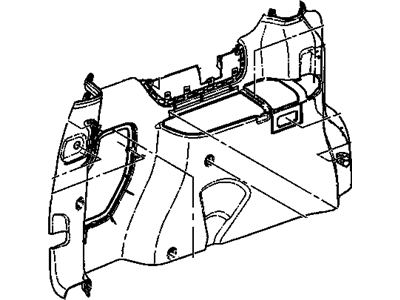 GM 10259807 PANEL, Rear Quarter Trim