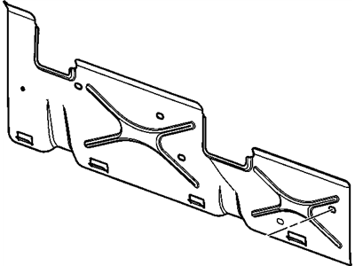 23247456 - Fuel Tank Shield 2011-2019 gm