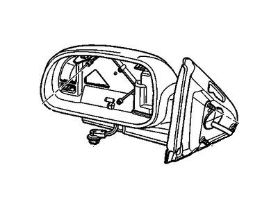 GM 15810912 Mirror Assembly, Outside Rear View