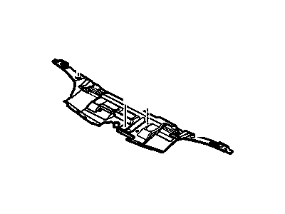 GM 22680045 Shield Assembly, Front Intake Air Duct Splash