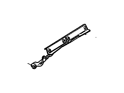 GM 12362983 RAIL, Folding Top Side