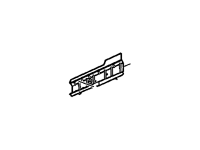 GM 92247145 Rail,Front Compartment Inner Side