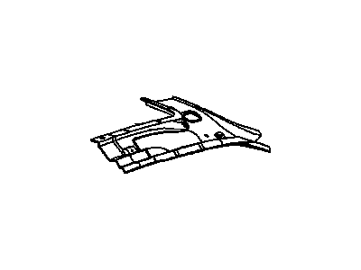 GM 21080930 Rail,Side Roof Inner Rear