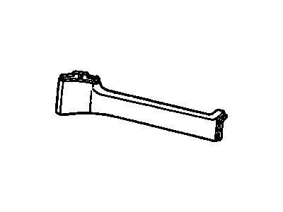 GM 10211129 MOLDING, Rear Quarter Trim