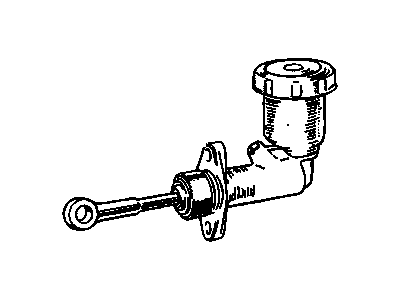 1986 Chevrolet Corvette Clutch Master Cylinder - 10079820