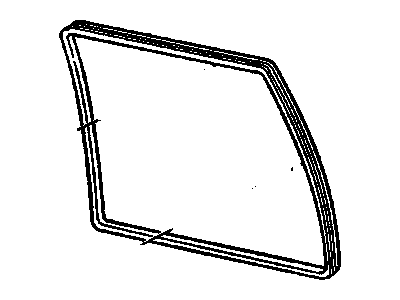 1996 Chevrolet Astro Door Seal - 15763094