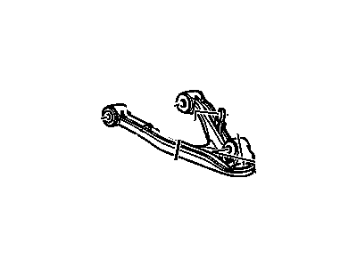 GM 20799880 Rear Lower Suspension Control Arm Assembly