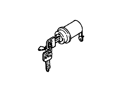 GM 94382602 Rear Compartment Lift Window Lock Cylinder