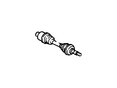 GM 26078539 Front Wheel Drive Shaft Kit