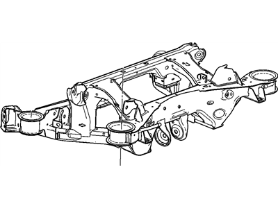 2014 Cadillac CTS Control Arm Bracket - 19257549