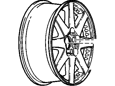 2004 Buick Rendezvous Spare Wheel - 12490098