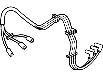 1995 Oldsmobile Silhouette Spark Plug Wires - 12073957