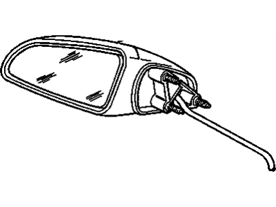 GM 20625321 Mirror,Outside Rear View