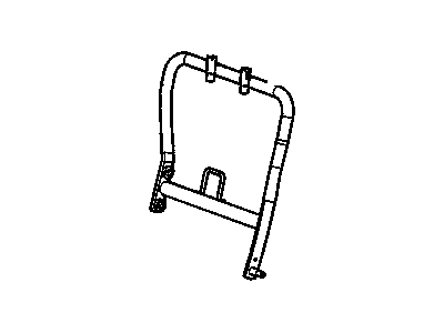 GM 89041875 Frame,Rear Seat Back Cushion