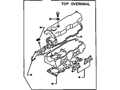 1987 Chevrolet Spectrum Head Gasket - 97715204