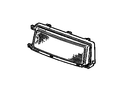 GM 16512535 Headlamp Assembly, Replaceable Bulb, Light