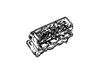 1993 Pontiac Trans Sport Cylinder Head - 24501418