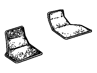 GM 88987357 Mat Pkg,Front & Rear Carpet