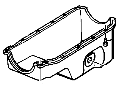 Chevrolet Beretta Oil Pan - 88890999