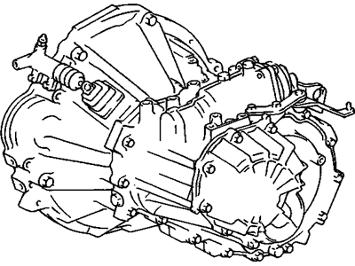 1991 Chevrolet Prizm Transmission Assembly - 94856337