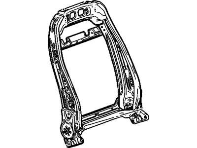 GM 42384908 Frame Assembly, Front Seat Back