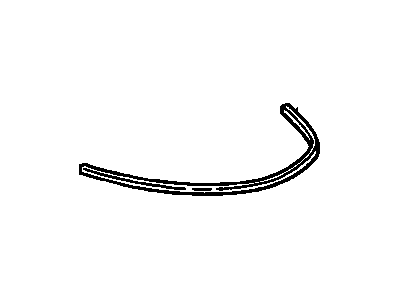 GM 10306248 Weatherstrip Asm,Rear Compartment Lift Window Auxiliary