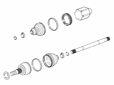 Buick Envision Axle Shaft - 84265817