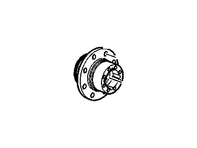 2014 GMC Yukon Wheel Bearing - 15894423
