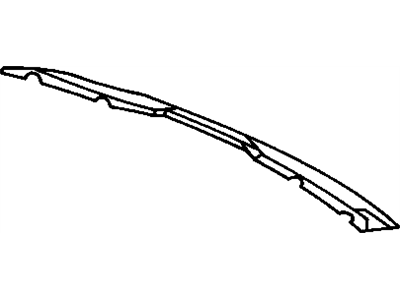 GM 20472477 REINFORCEMENT, Luggage Compartment and Rear Seat to Window