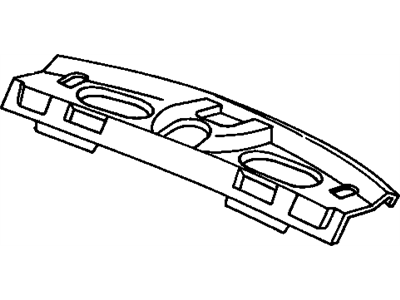 GM 10127861 Panel Assembly, Rear Seat To Between (Regulator Shelf)