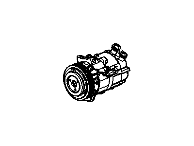 GM 19130591 Air Conditioner Compressor Assembly