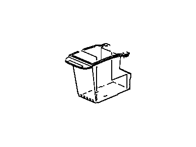 2002 Chevrolet Impala Center Console Base - 10288363