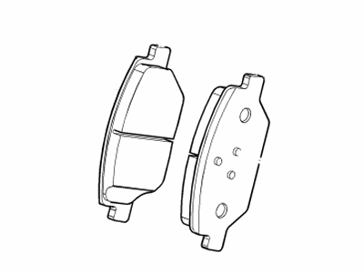 Buick Envision Brake Pad - 84793349