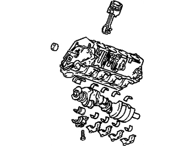 GM 12530284 Engine,Gasoline (Service New)