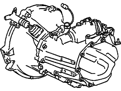 2004 Pontiac Vibe Transmission Assembly - 88972538