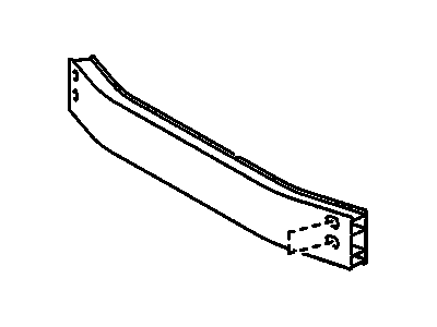 GM 19183890 Bar,Front Bumper Imp