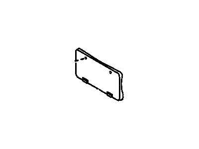 GM 88975684 Bracket,Front License Plate