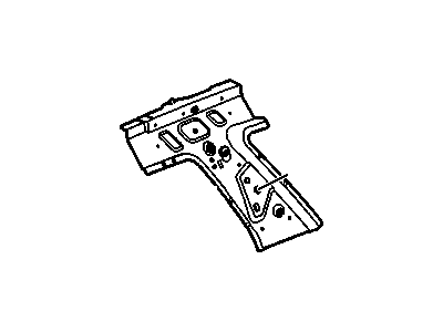 GM 20934432 Panel Assembly, Quarter Inner Upper