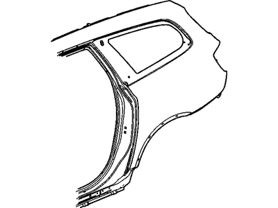 GM 23452496 Frame Assembly, Body Side