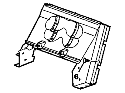 GM 10305278 Baffle Assembly, Radiator Air