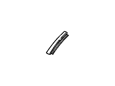 GM 22760518 Applique Assembly, Rear Side Door Window Frame Front