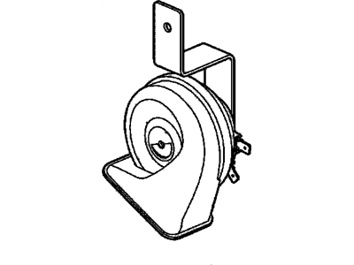 GM 92258848 Horn Assembly, 500 Hertz