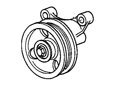 GM 22533199 Bracket Assembly, Door Belt Idler Pulley